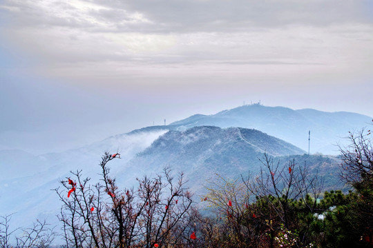 雨后的香山