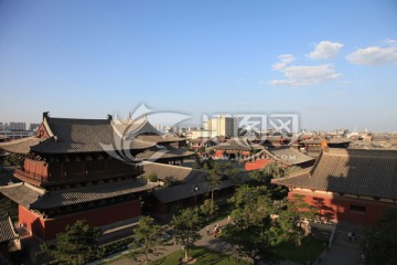 北京故宫大同石窟宫殿中国宫殿