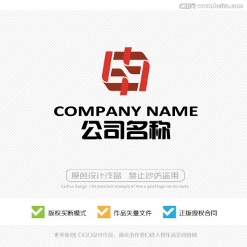 LT字母 LOGO设计