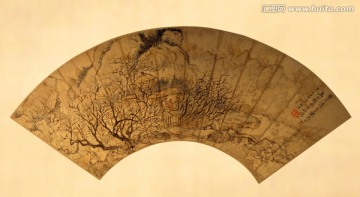 扇面國(guó)畫(huà)