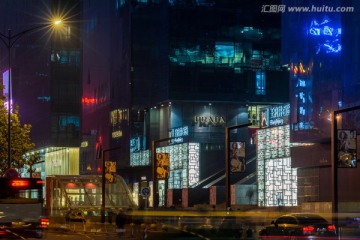 繁华都市夜景