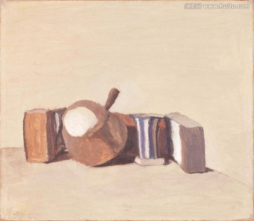 抽象靜物油畫 莫蘭迪高清作品