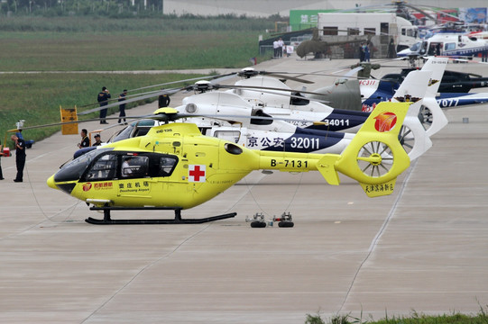 EC135医疗救护直升机