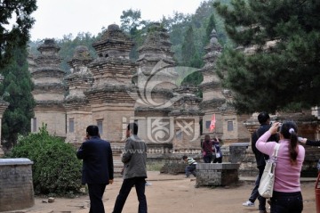 河南嵩山少林寺塔林