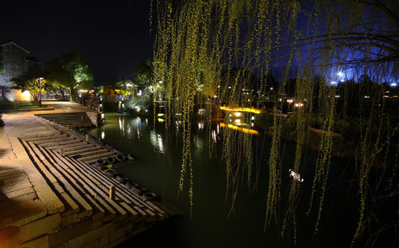 乌镇 西栅 夜景