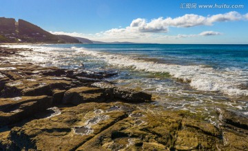 海岸礁石