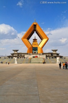 陕西宝鸡扶风法门寺舍利塔