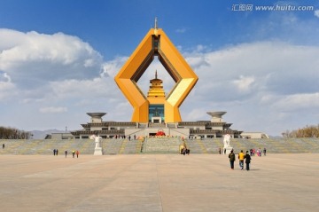 陕西宝鸡扶风法门寺舍利塔