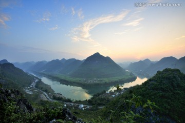 红水河风光