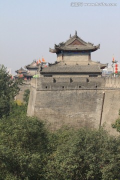 西安城墙 敌台