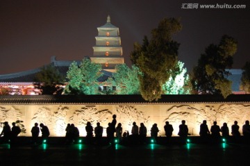 大雁塔夜景