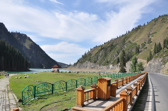 山水景区大场景