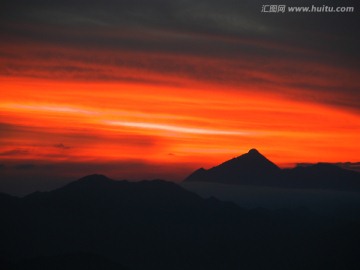 鹅凰嶂夕照