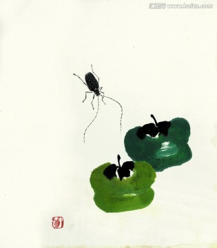 齊白石水墨畫