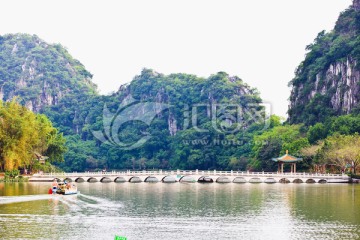 肇庆七星岩风光