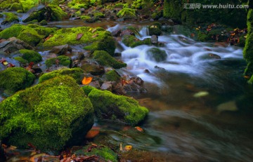 溪水河流 高清晰