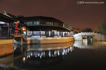 甪直古鎮夜色