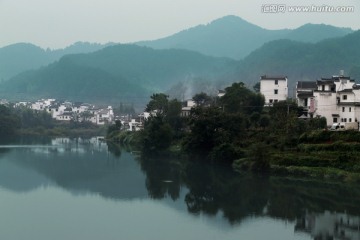 婺源 徽派建筑 山水风光