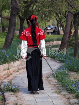 背影 女性