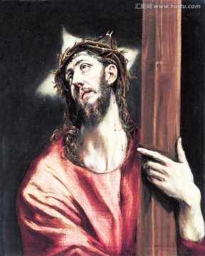 耶稣受难人物油画 高清品质