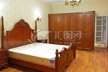 衣柜衣橱 卧室实木套房家具