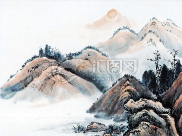 國畫山水高質(zhì)量