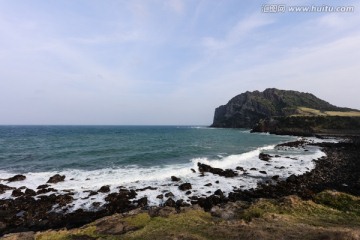 韩国济州岛城山日出峰