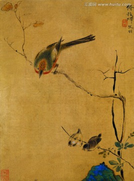惲壽平  花鳥國畫