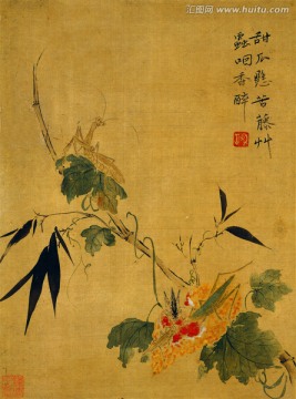 惲壽平  花鳥國畫