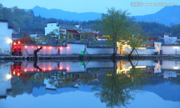 宏村 南湖夜景