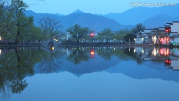 宏村 南湖夜景