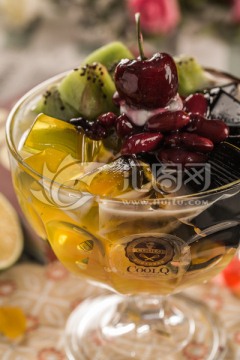 布丁水果撈