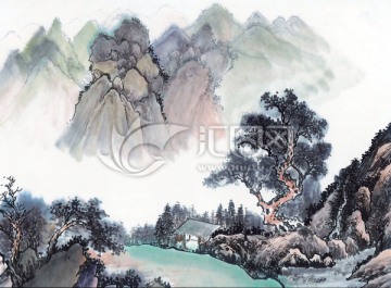 國(guó)畫山水高質(zhì)量