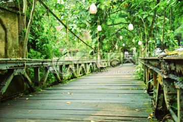 巴厘岛 老桥