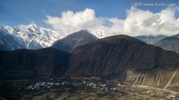 云南德钦梅里雪山卡瓦格博雪山冰