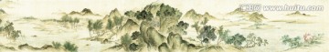 國畫仿古山水