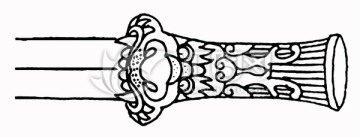 中國上古神獸 描線素材 睚眥