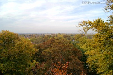 英国温莎堡周围美景