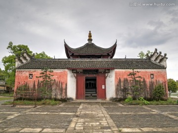 金华蒲塘村文昌阁全景