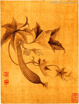 清 惲壽平 花果蔬菜