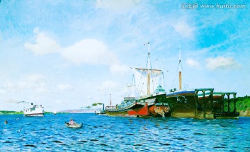 航海油畫(huà)