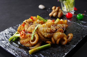 沙姜焗北海八爪鱼