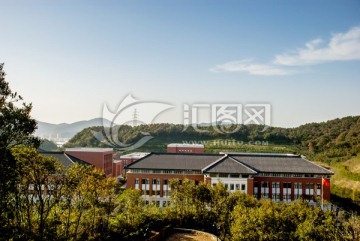 建筑 校园一角 校园 学校