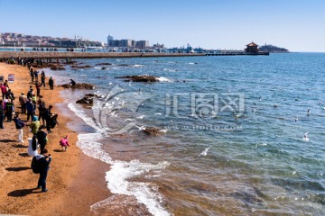 青岛湾风光