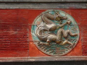 韩城文庙龙壁
