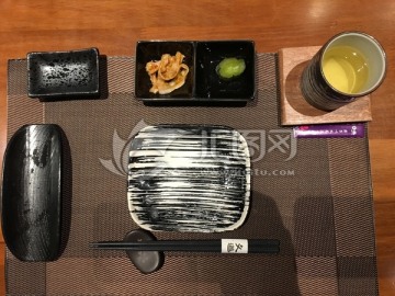 日式餐厅 餐具