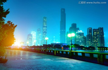 中国广州夜景