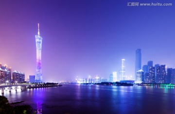 中国广州夜景