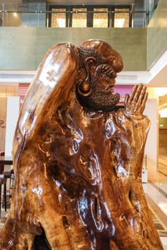 木雕达摩 达摩像
