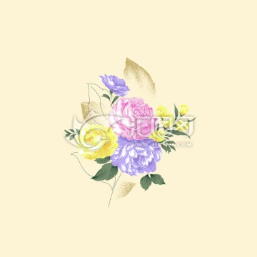 花卉 花團(tuán)錦簇 牡丹